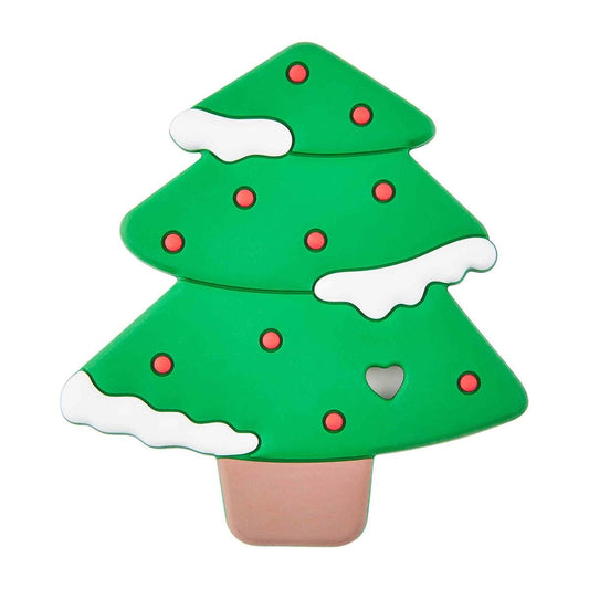 Christmas Tree Silicone Teether - Jayla's Bowtique