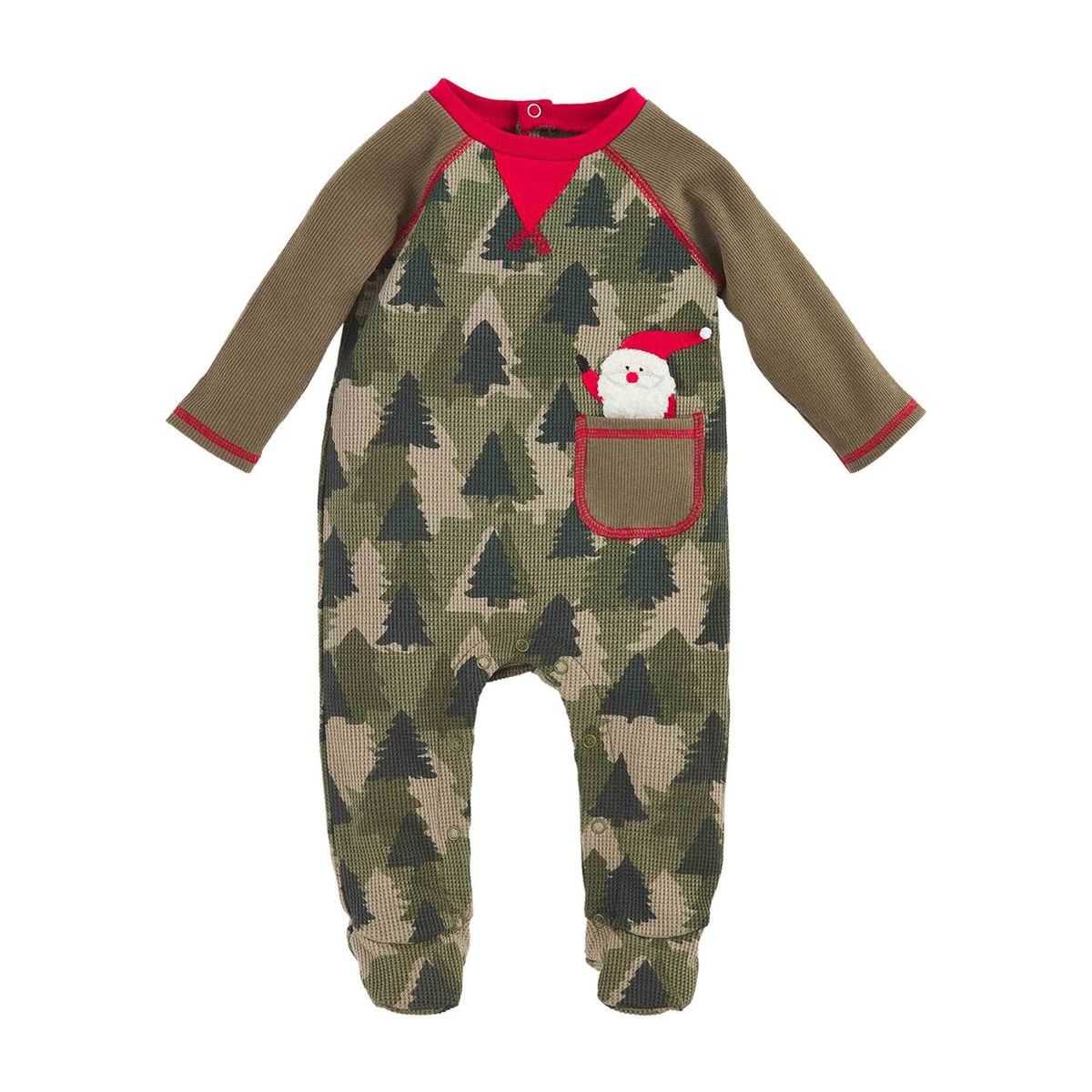 Camo Christmas Tree Baby Sleeper - Jayla's Bowtique