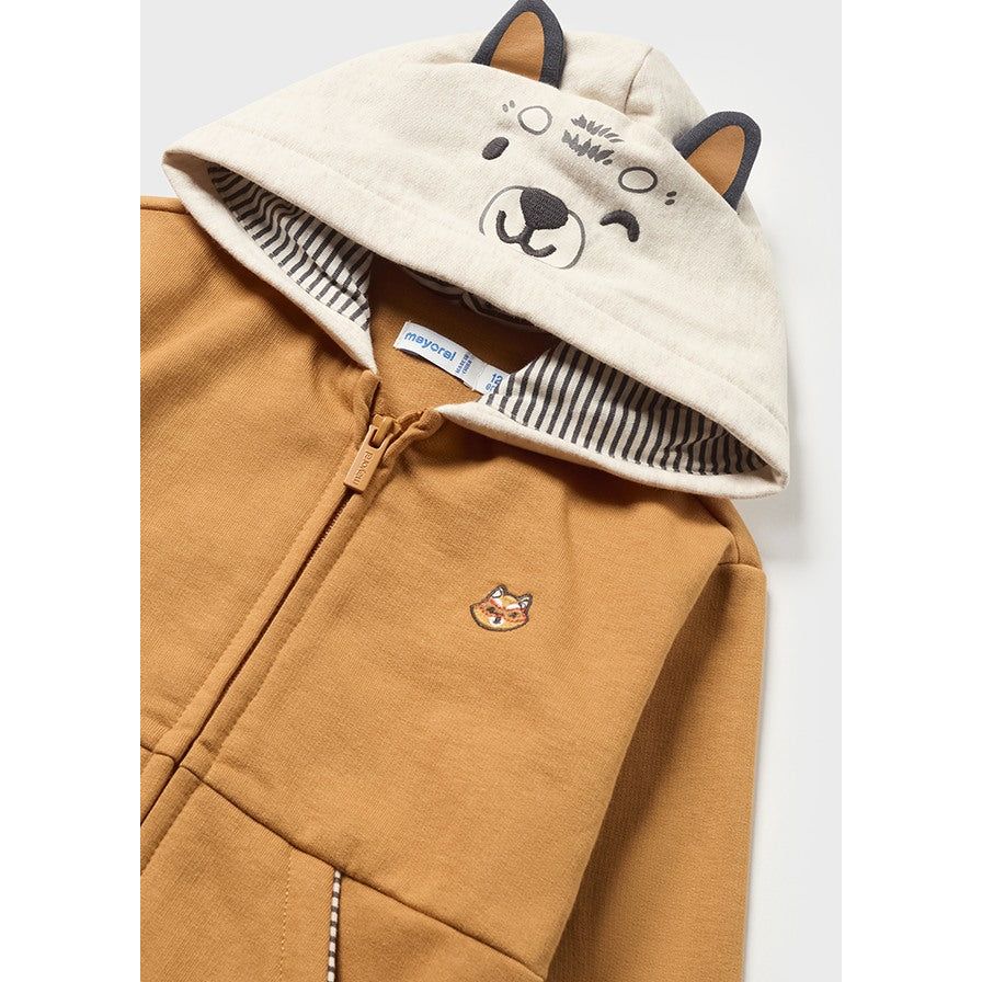 Fox Zip Up Hoodie