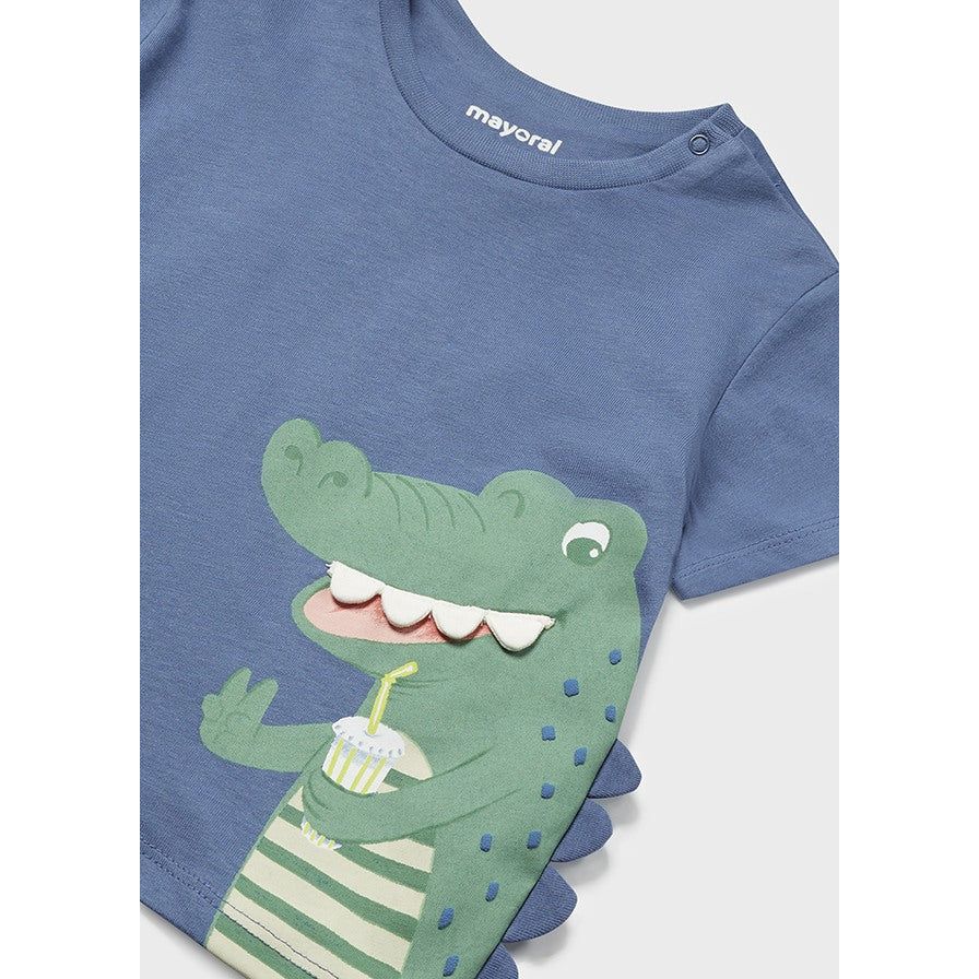 Dino Indigo Interactive Tee Shirt