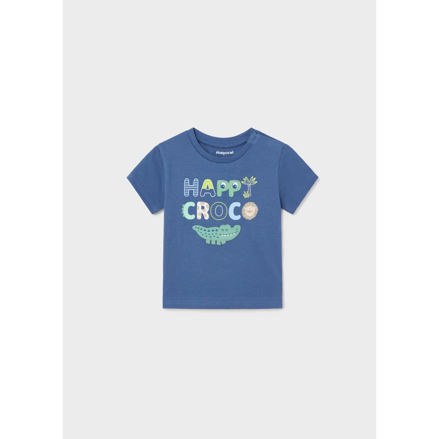 Happy Croco Indigo Tee Shirt