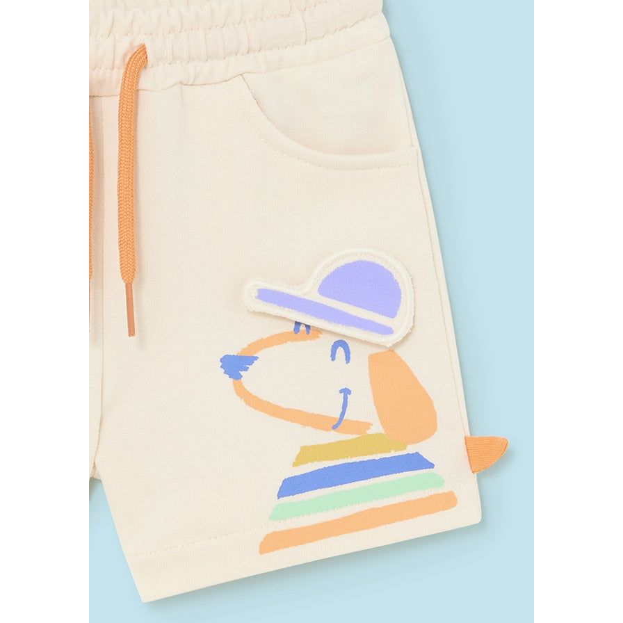 Puppy Canvas Shorts
