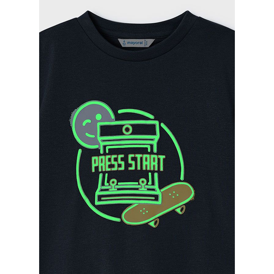 Press Start Glow-In-The-Dark Tee Shirt