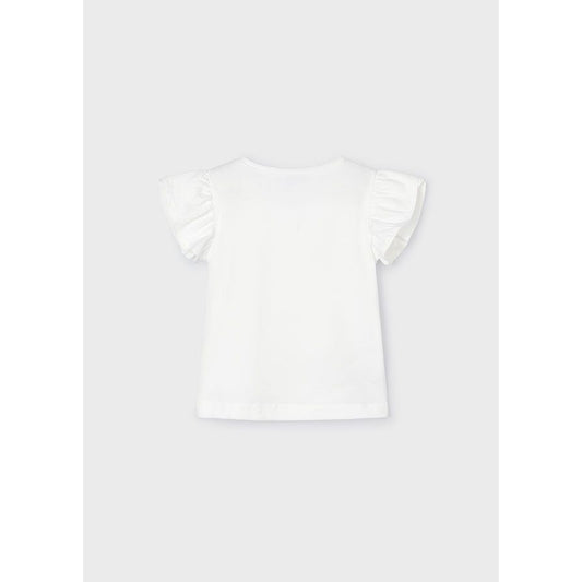 Big Bow Printed Tee Shirt