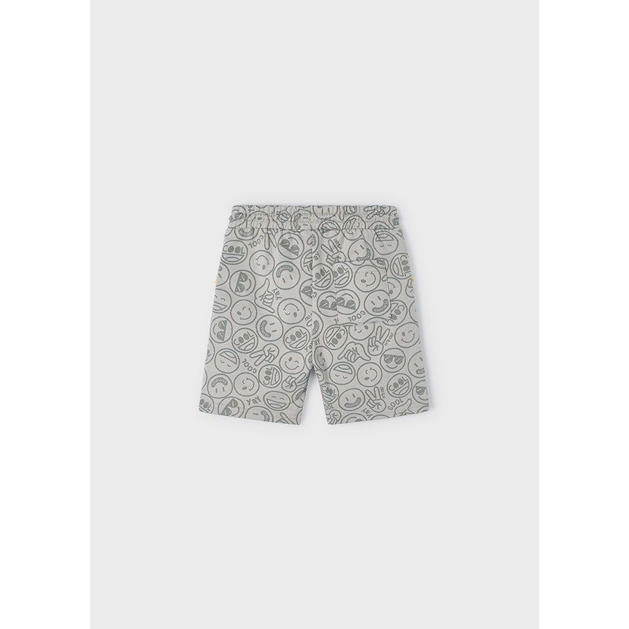Cool Smiley Fleece Shorts