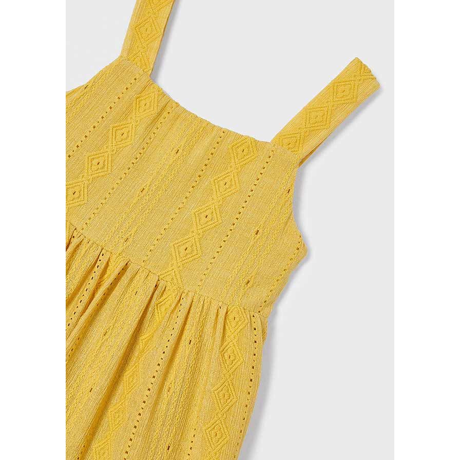Honey Openwork Dress
