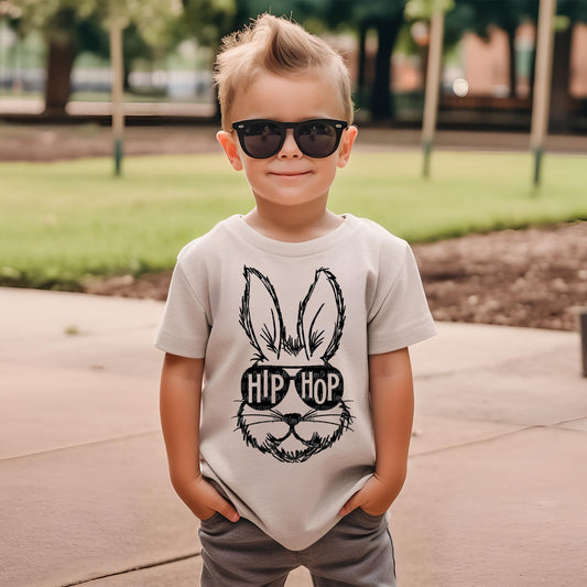 Hip Hop Bunny Graphic Tee Shirt