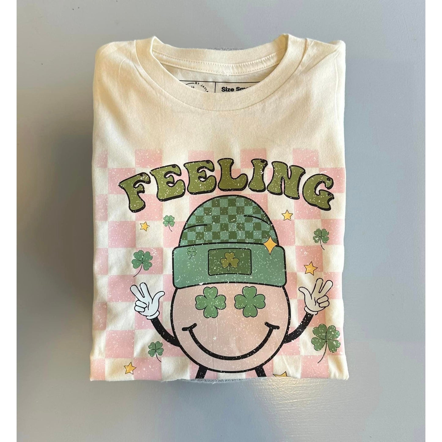 Feeling Lucky Tween Graphic Tee Shirt