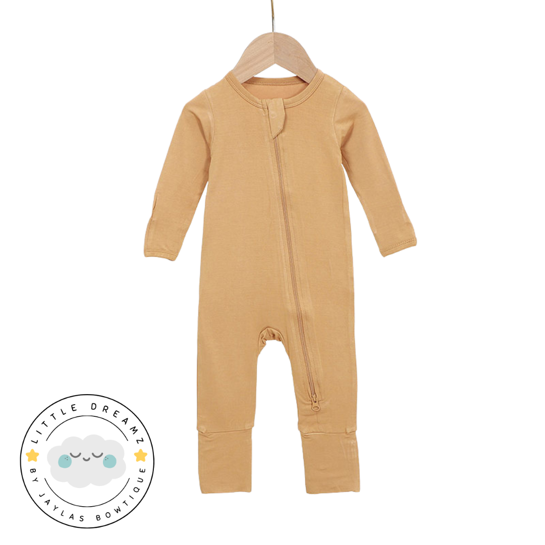 Golden Hour Zip Romper