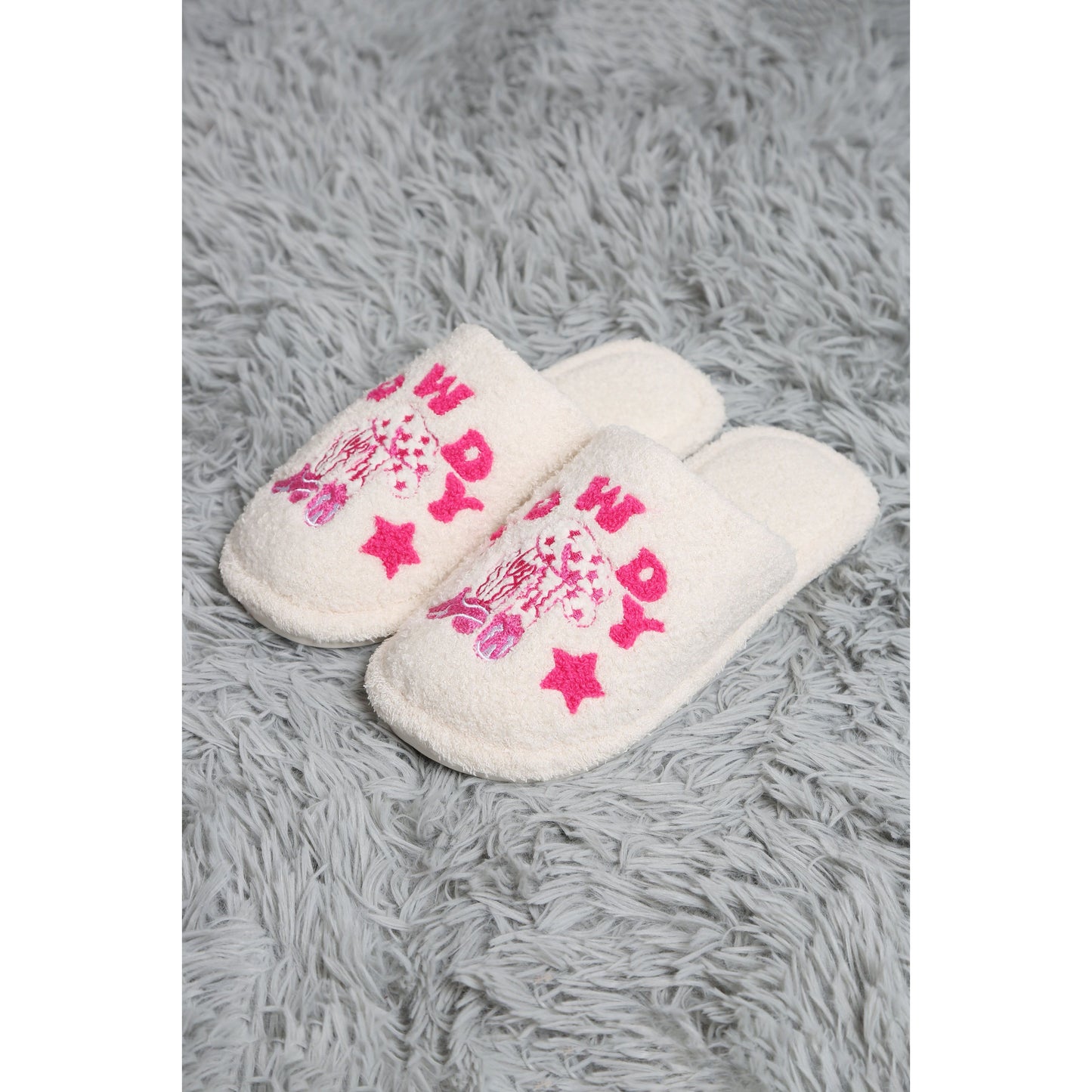 Howdy Cowgirl Slippers (Adult/Tween Sizes)