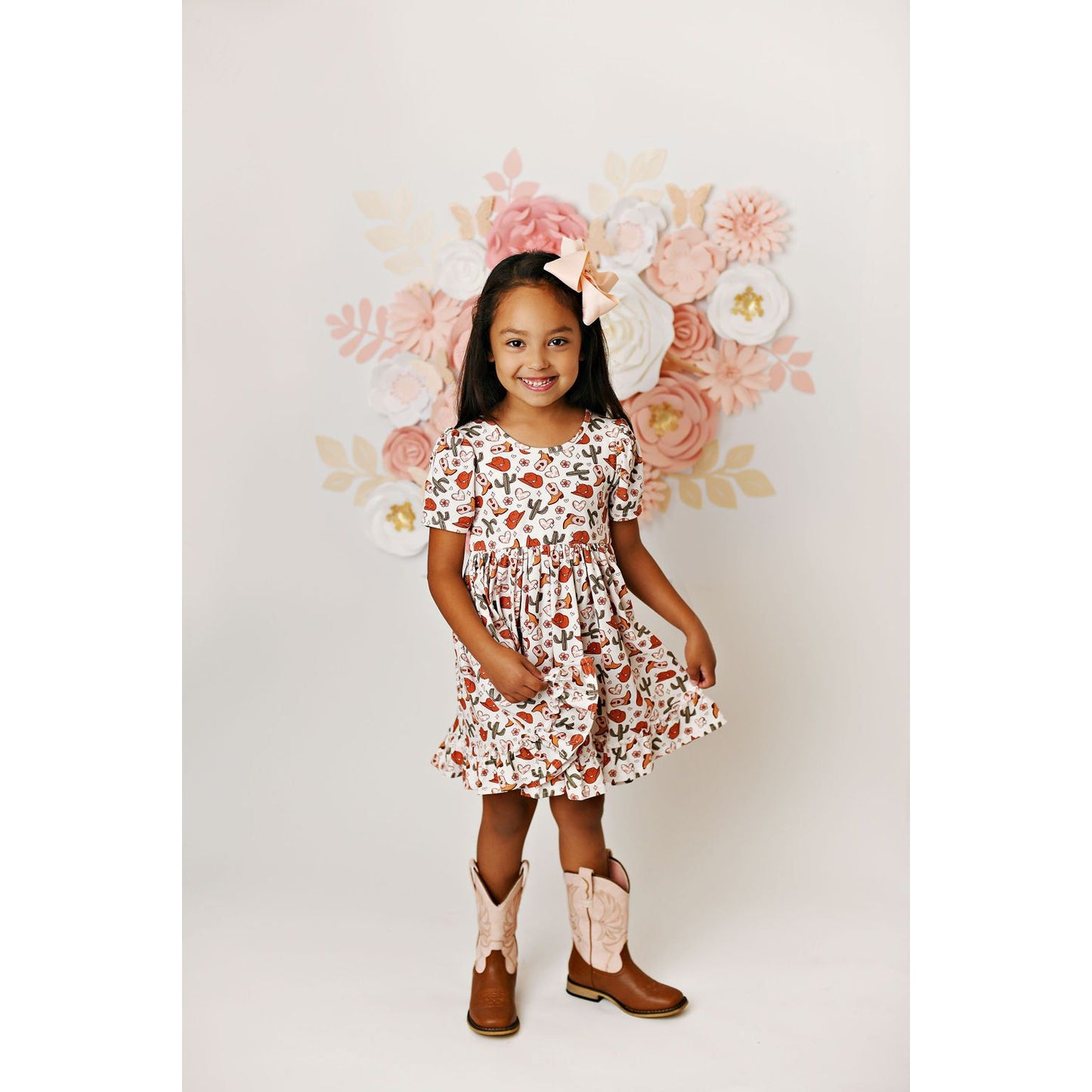 Rodeo Girl Ruffle Dress