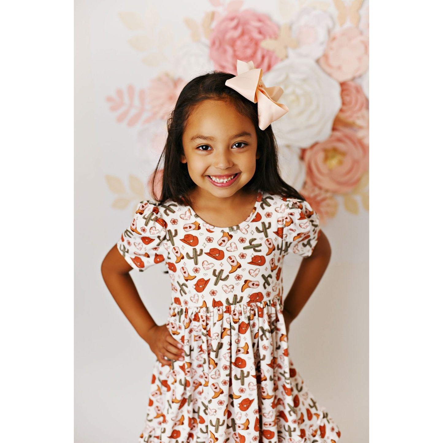 Rodeo Girl Ruffle Dress