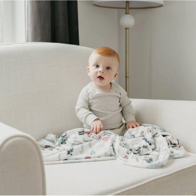 Jo Knit Swaddle Blanket
