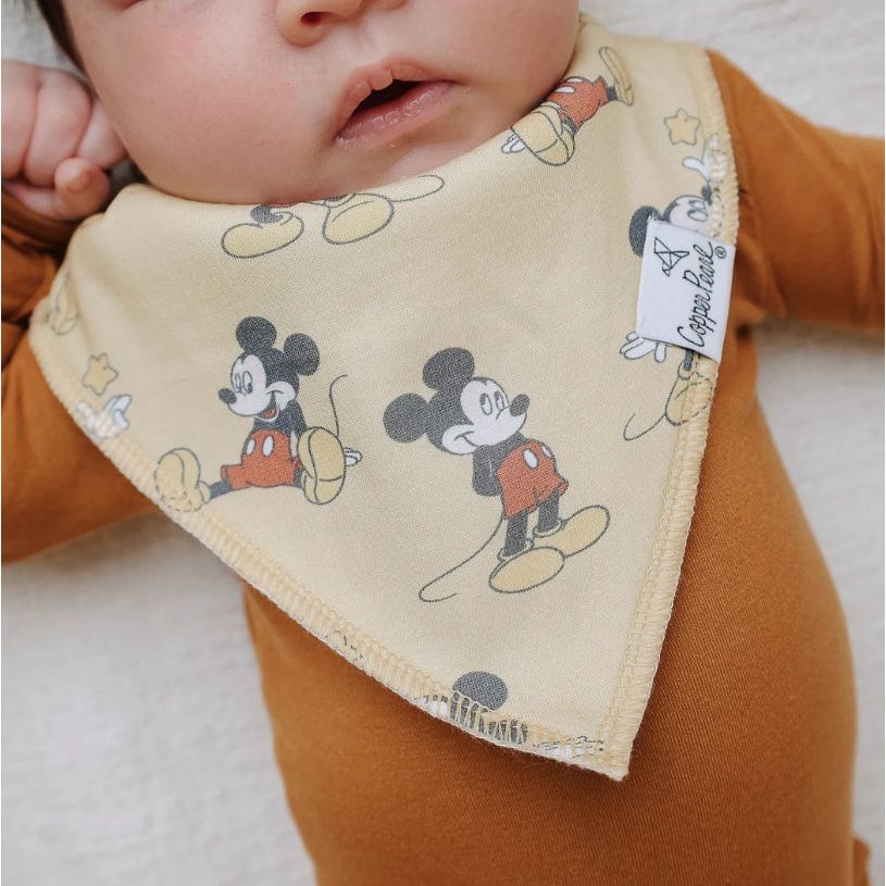 Mickey Mouse & Friends Premium Bandana Bibs (4-Pack)