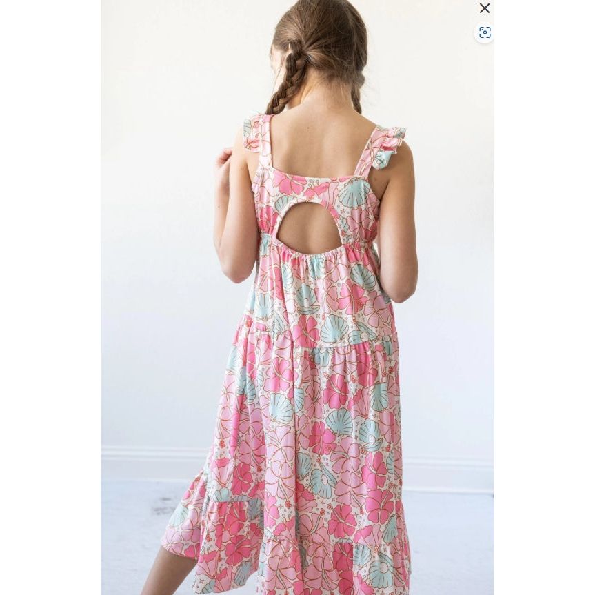 Beach Daze Ruffle Maxi Dress