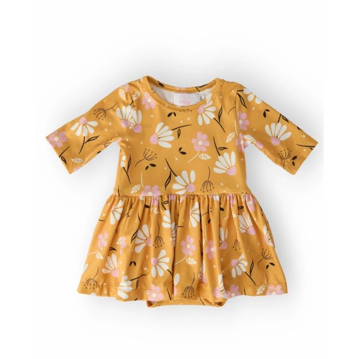 Dandelions in Fall Twirl Bodysuit