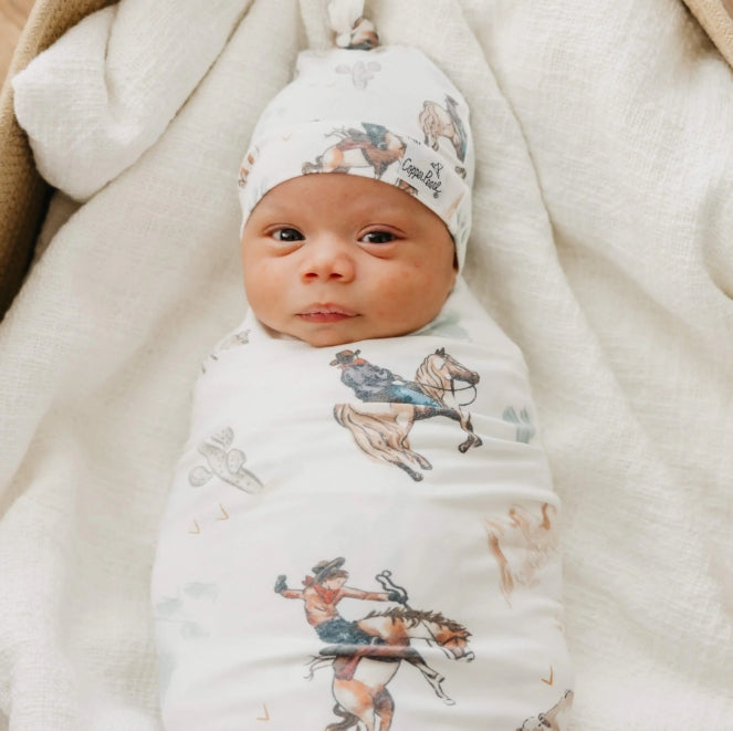 Boone Knit Swaddle Blanket