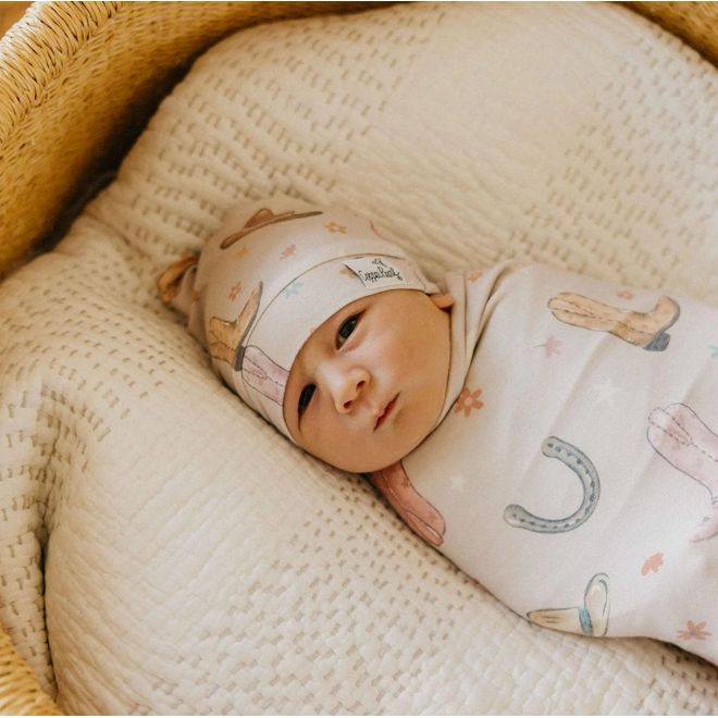Cheyenne Knit Swaddle Blanket