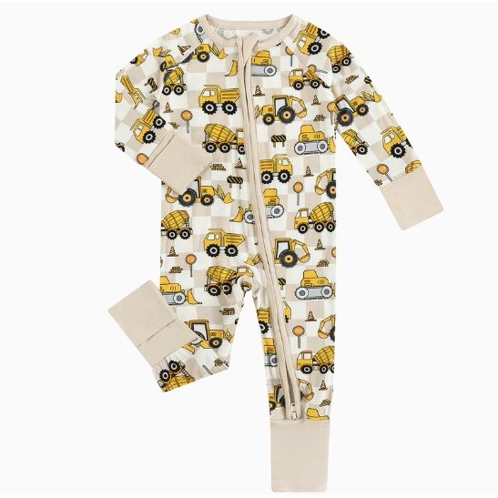 Little Builder Zip Romper