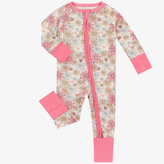 Daisy Dreams Zip Romper