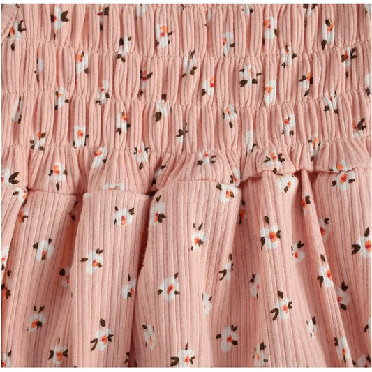 Dusty Pink Floral Romper