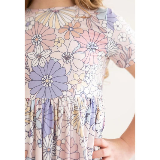 Sweet Escape Floral Pocket Twirl Dress