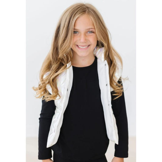 Black L/S Ruffle Shirt