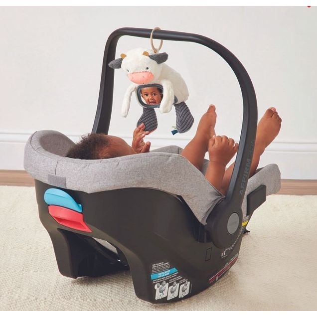 Carmen the Cow Itzy Bitzy Mirror™ Sensory Tummy Time Mirror