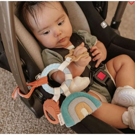 Rainbow Bitzy Busy Ring™ Teething Activity Toy