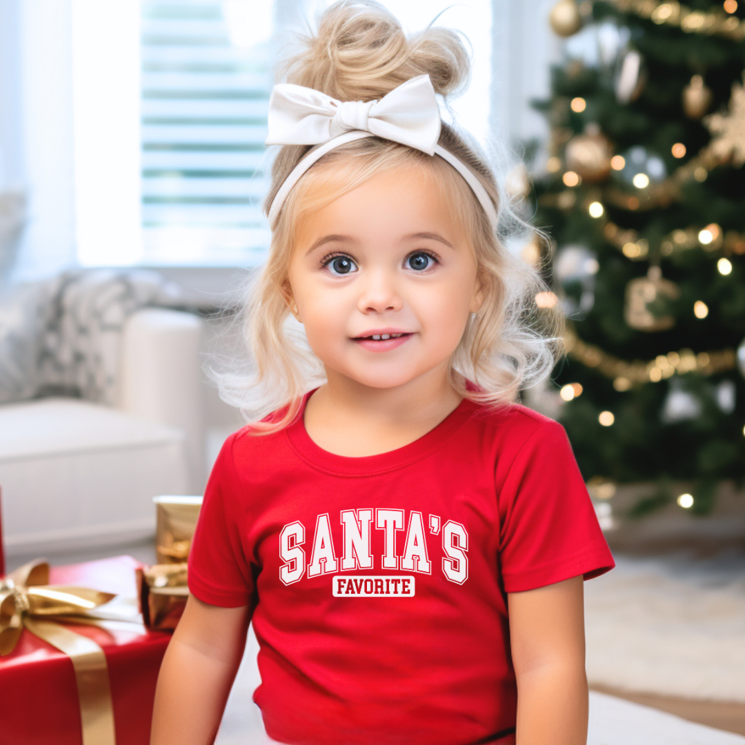Santa's Favorite Graphic Tee Shirt