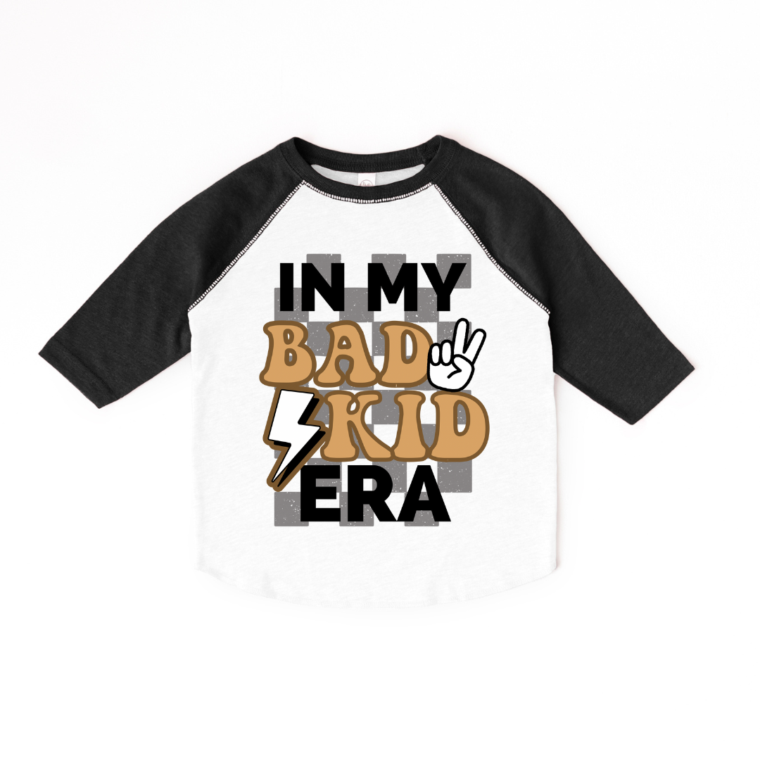 Bad Kid Era Raglan Graphic Shirt