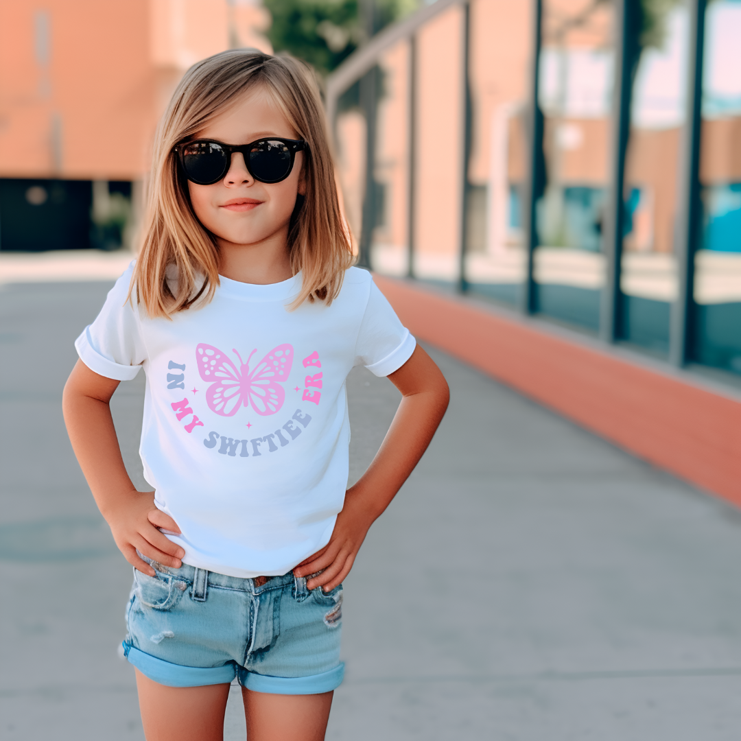 In My Era Butterfly Tween Graphic Tee Shirt