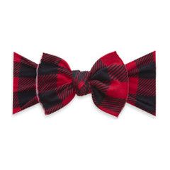 Lumberjack Printed Knot Headband