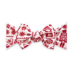 Nutcracker Printed Knot Headband