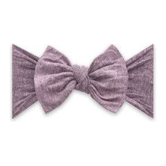 Heather Blossom Patterned Knot Headband