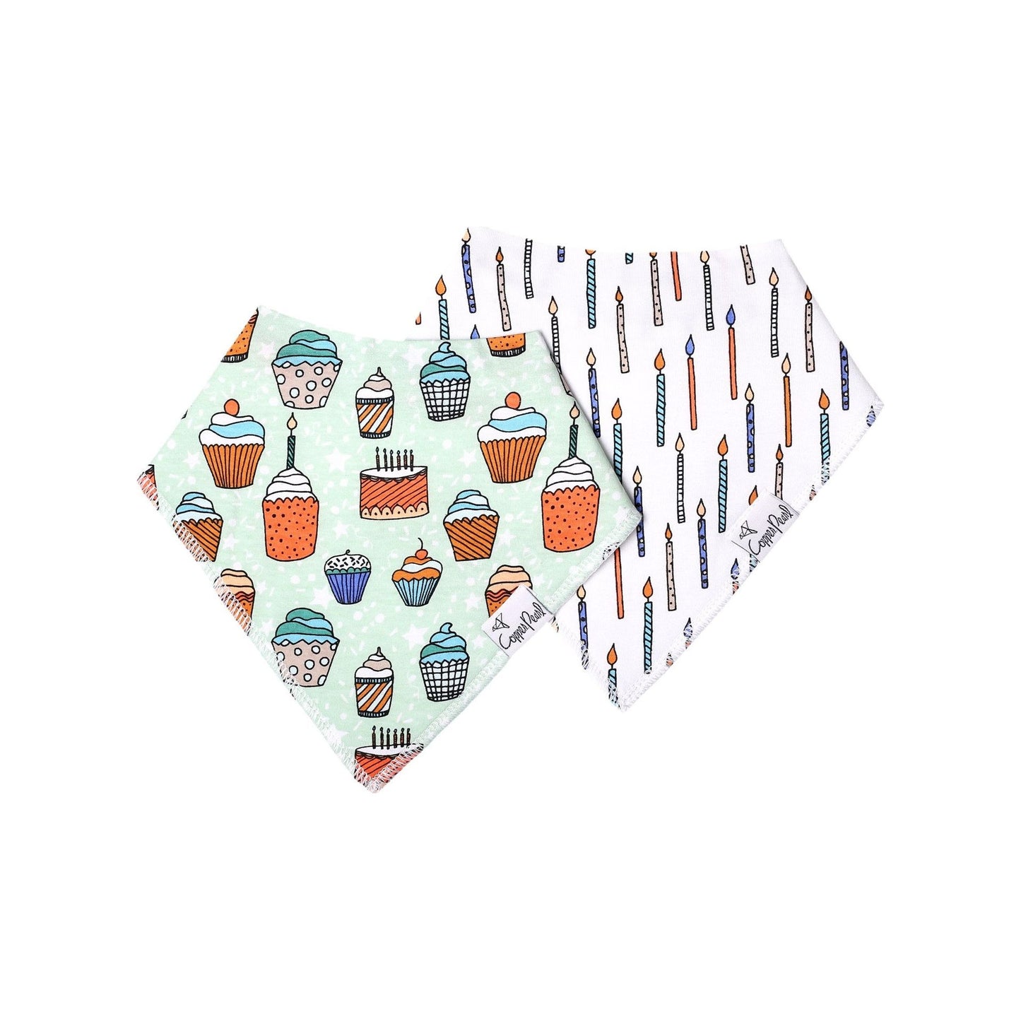 Confetti Bandana Bib Set (2-pack)