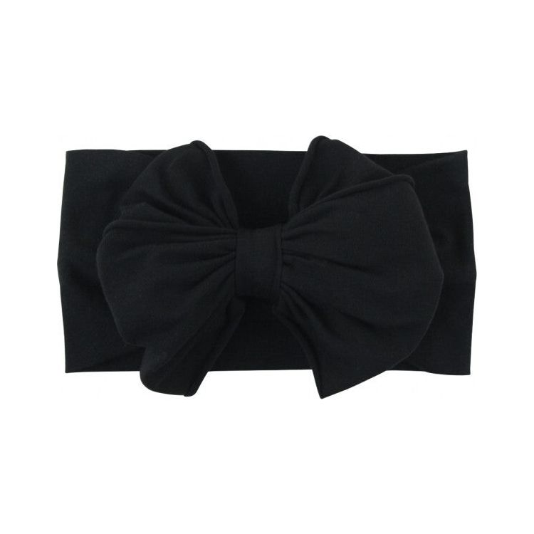 Black Big Bow Headband