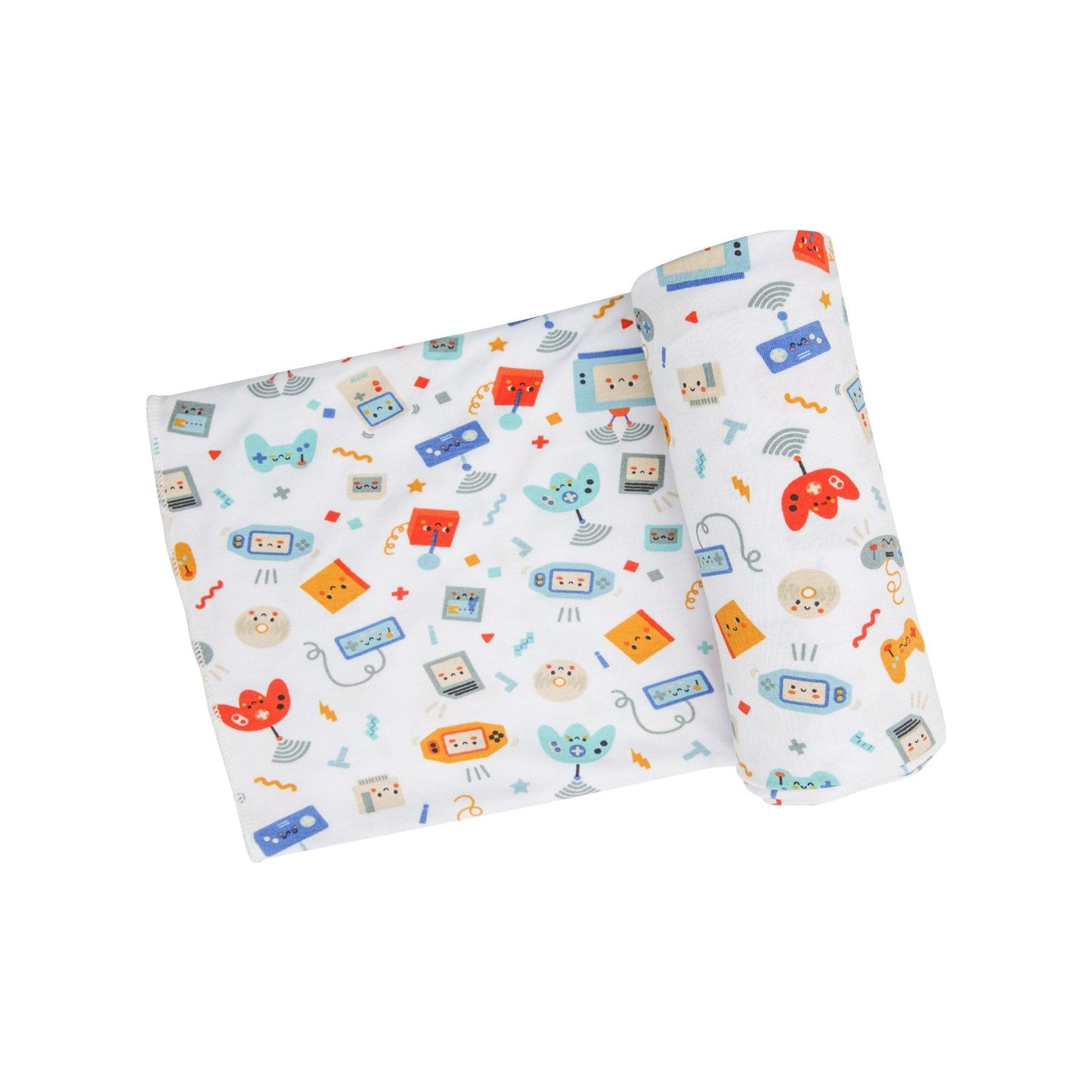 Retro Gaming Swaddle Blanket