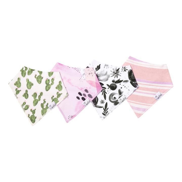 Sage Baby Bandana Bib Set (4-pack)