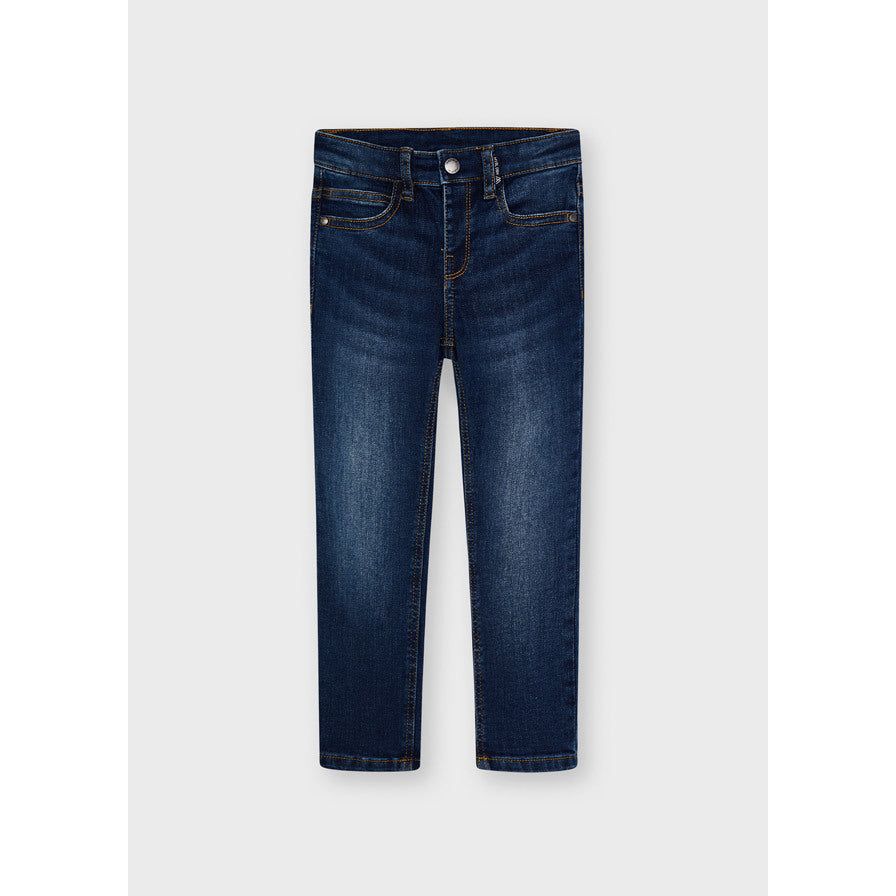 Basic Slim Fit Dark Denim -#504D