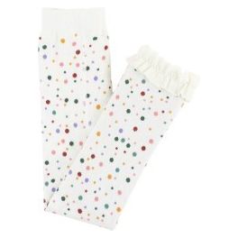 Spotty Dot Footless Ruffle Tights