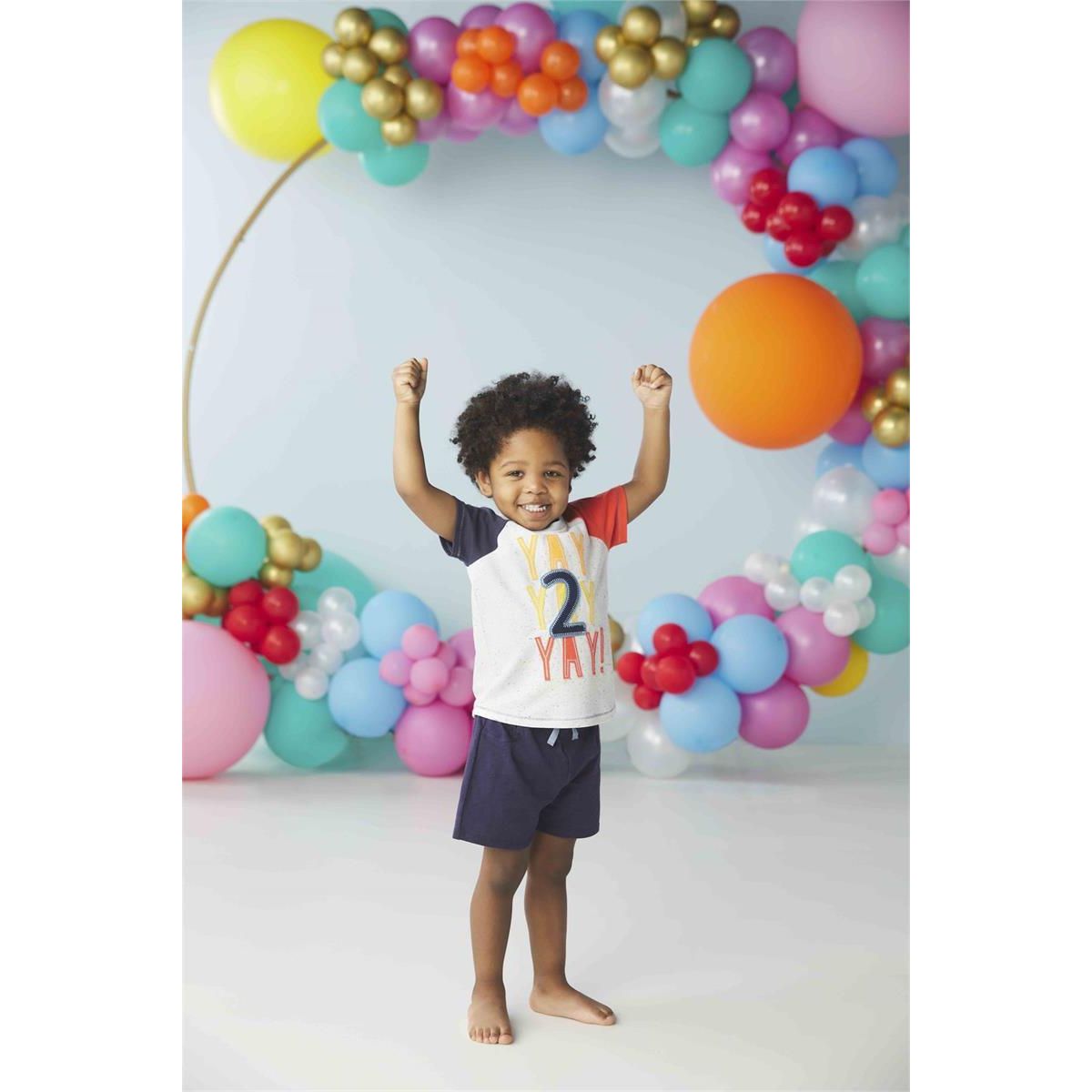 Yay 2nd Birthday Short Set