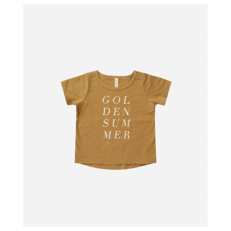 Golden Summer Basic Tee