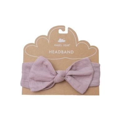 Lavendar Muslin Headband