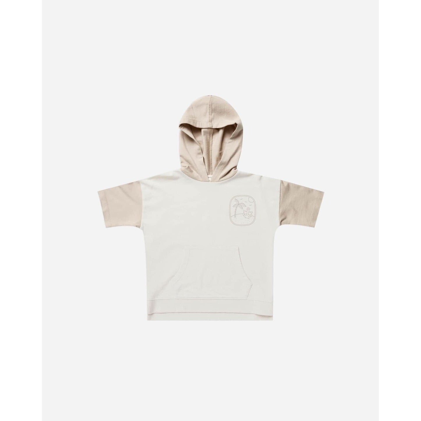 Island Short Sleeve Hoodie