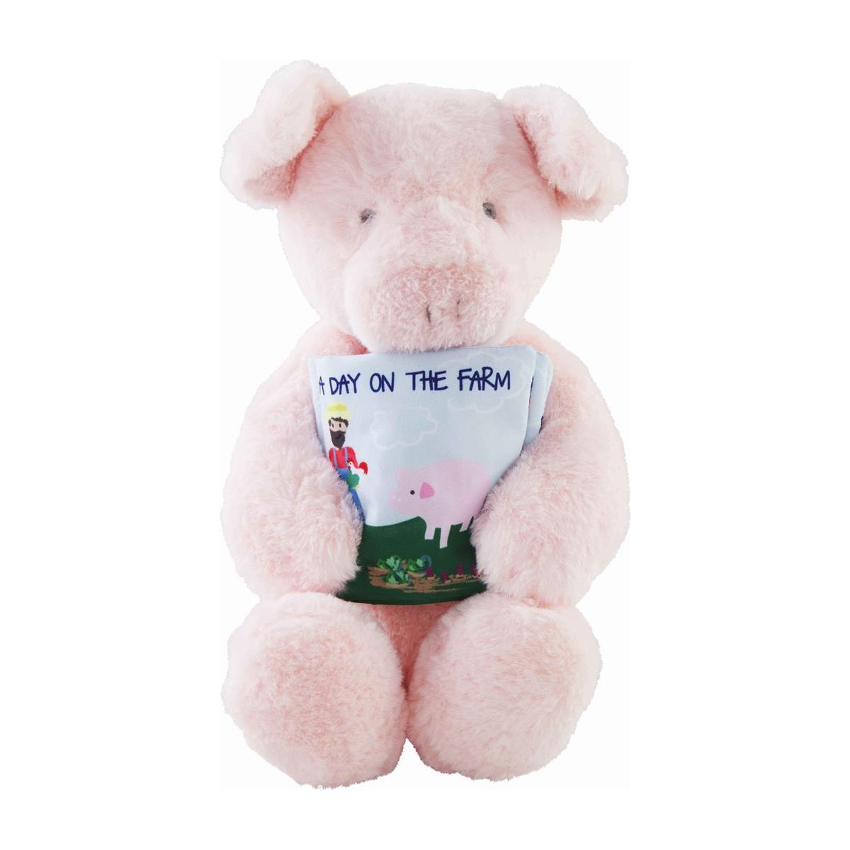 Pig Plush with Book