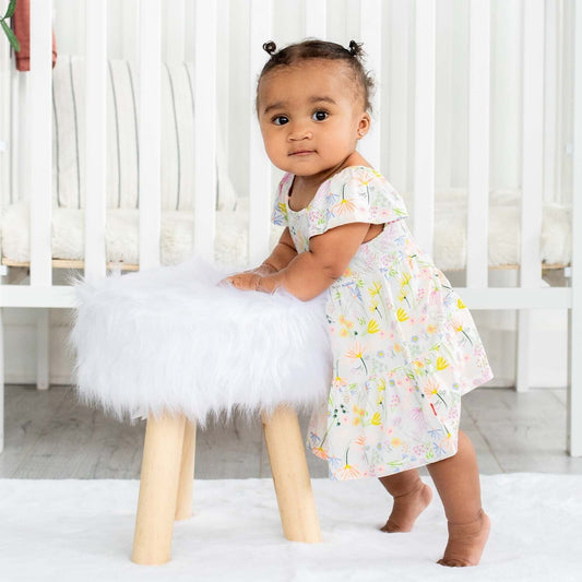 Poet's meadow modal magnetic dress & diaper cover