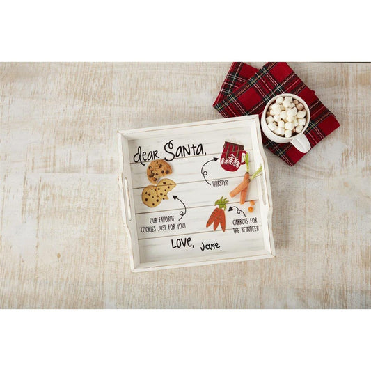 Santa Cookie Tray