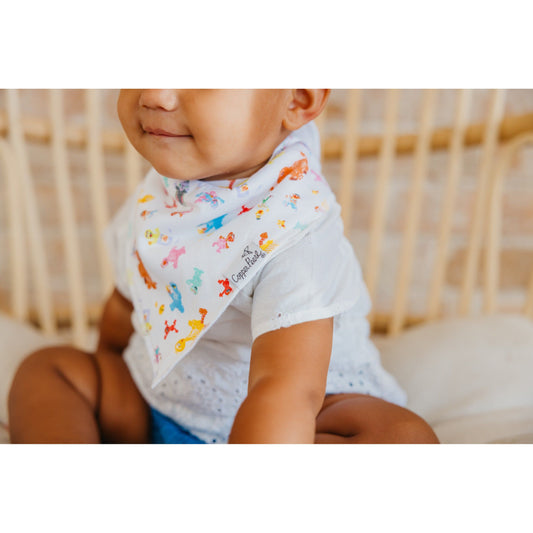 Abby and Pals Bandana Bib Set (4-Pack)