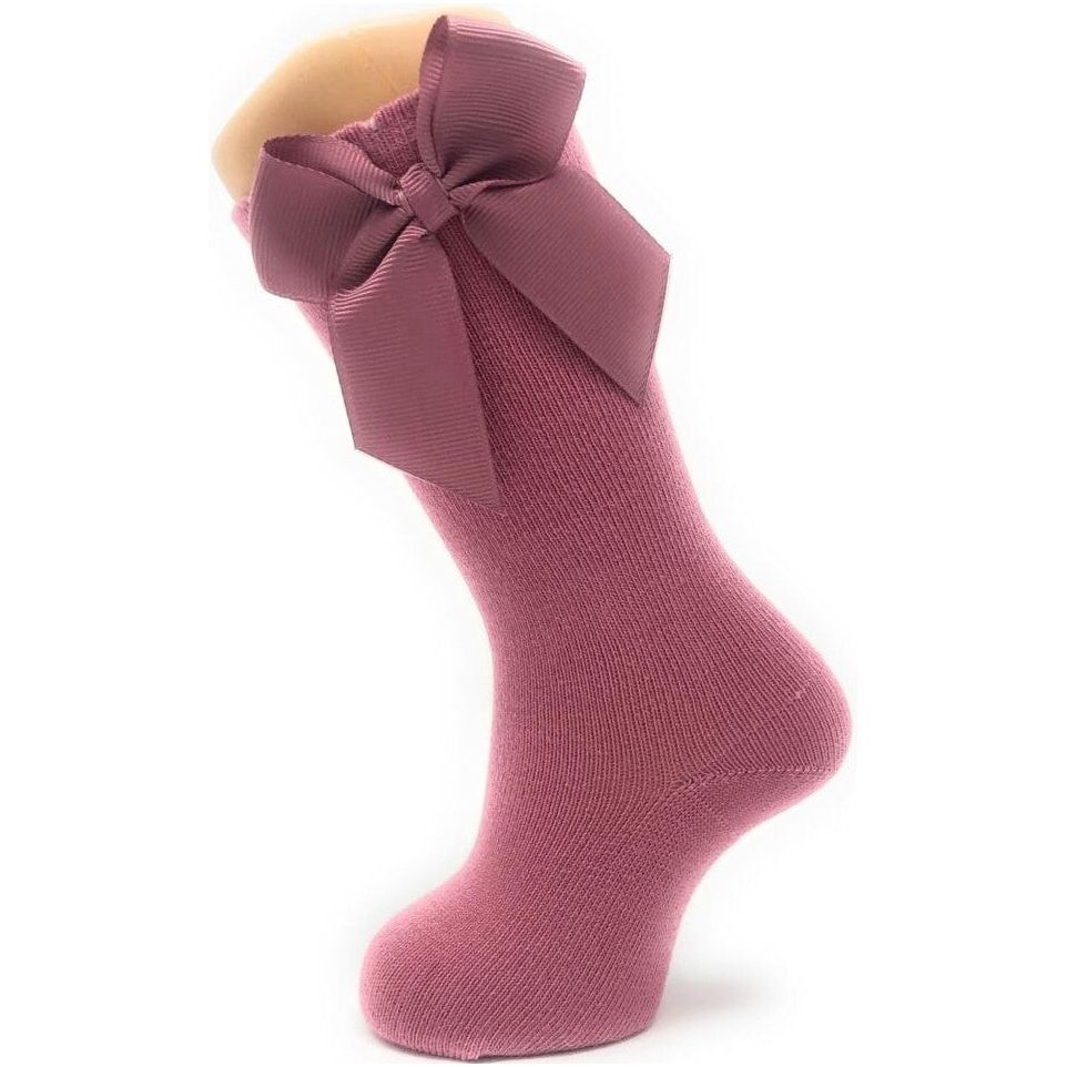 Mauve Carlomagno Knee High Socks